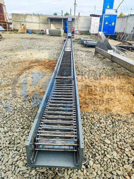 Производство Конвейер цепной для металлической стружки ТСЦ-400.00